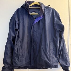 Vintage Patagonia Lightweight Water Resistant Jacket Men's Large Blue